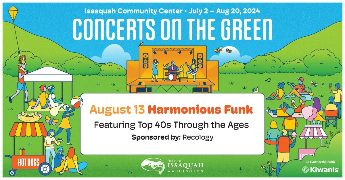 Concerts on the Green: Harmonious Funk