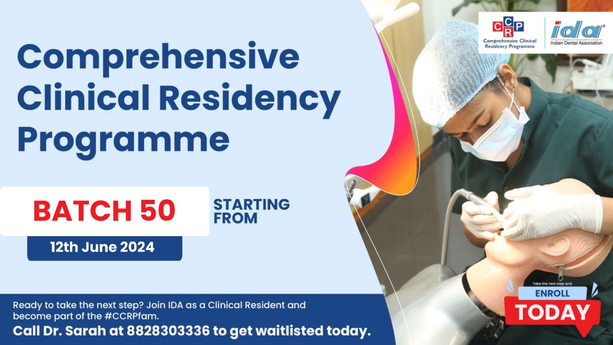Comprehensive Clinical Residency Programme - Batch 50