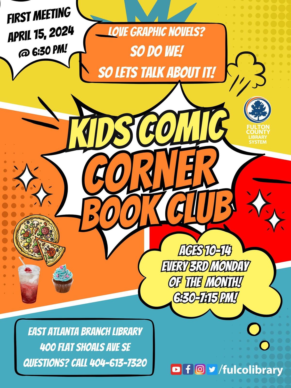Kids Comic Corner Book Club