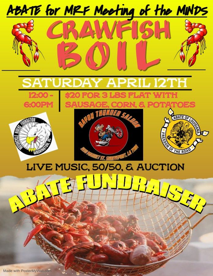 A.B.A.T.E. CRAWFISH BOIL