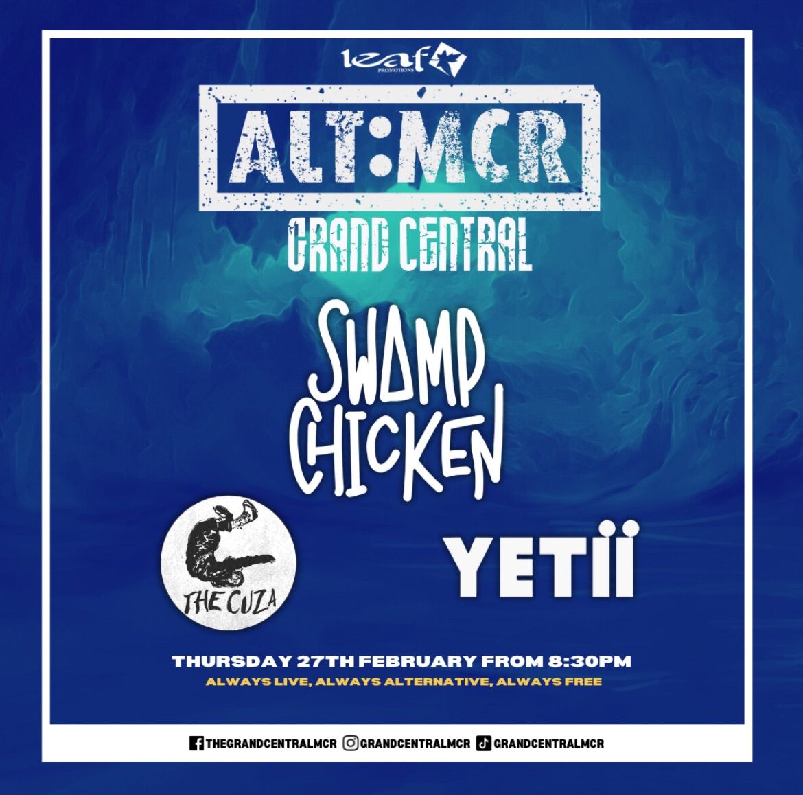 ALT:MCR - Swamp Chicken, The Cuza & Yetii