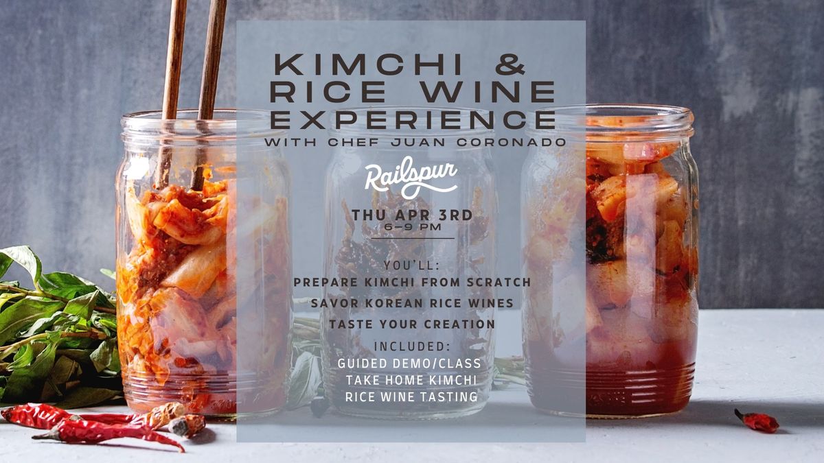 KIMCHI MAKING & RICE WINE TASTING WITH CHEF JUAN