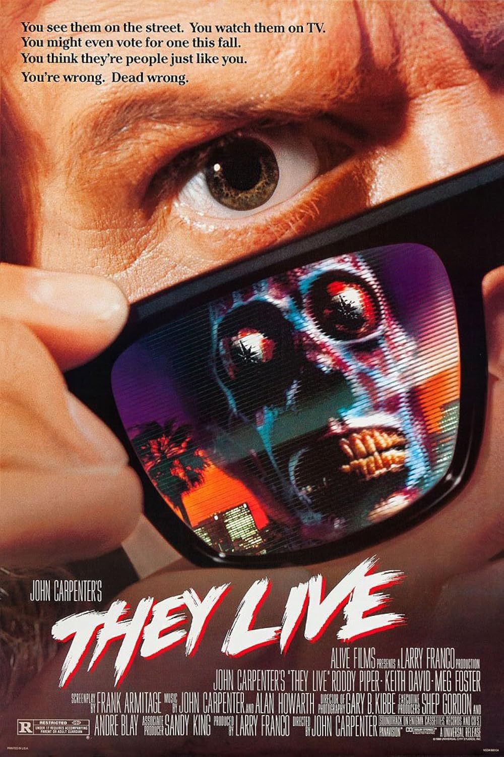 They Live - FREE movie screening party!