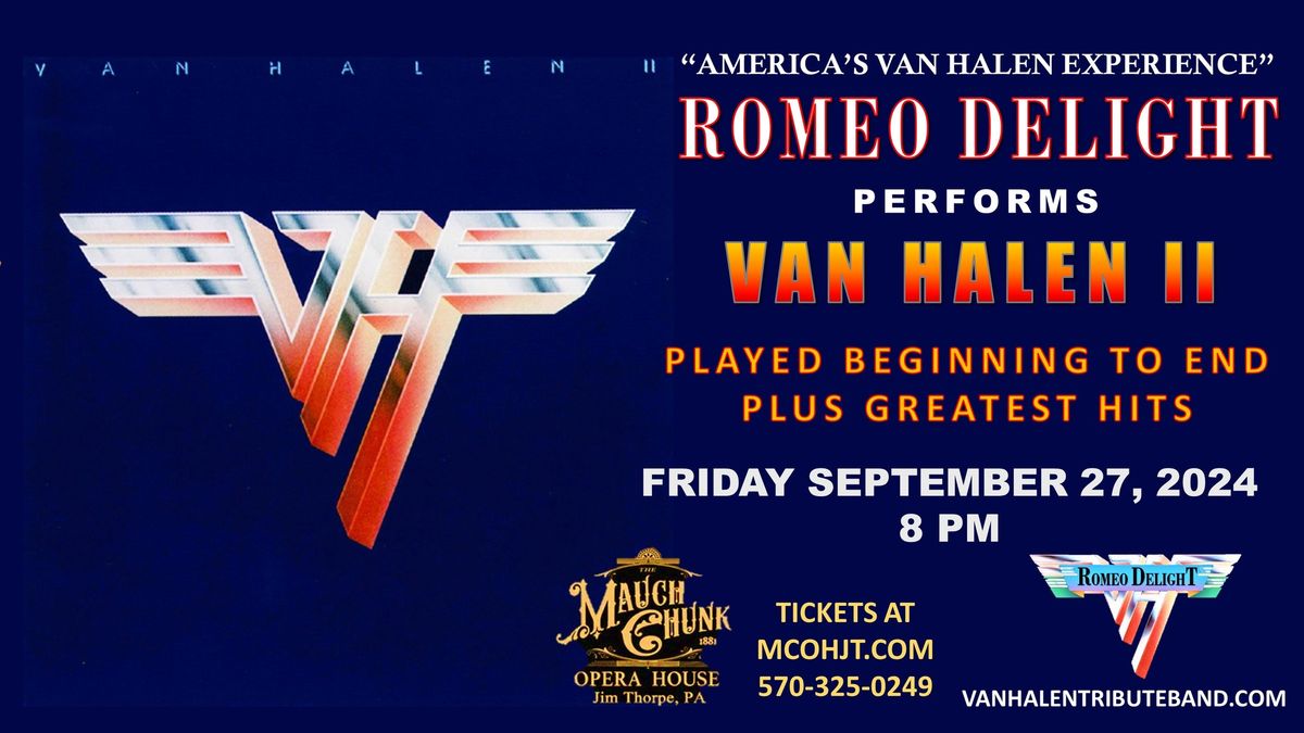 Romeo Delight - America's Van Halen Experience