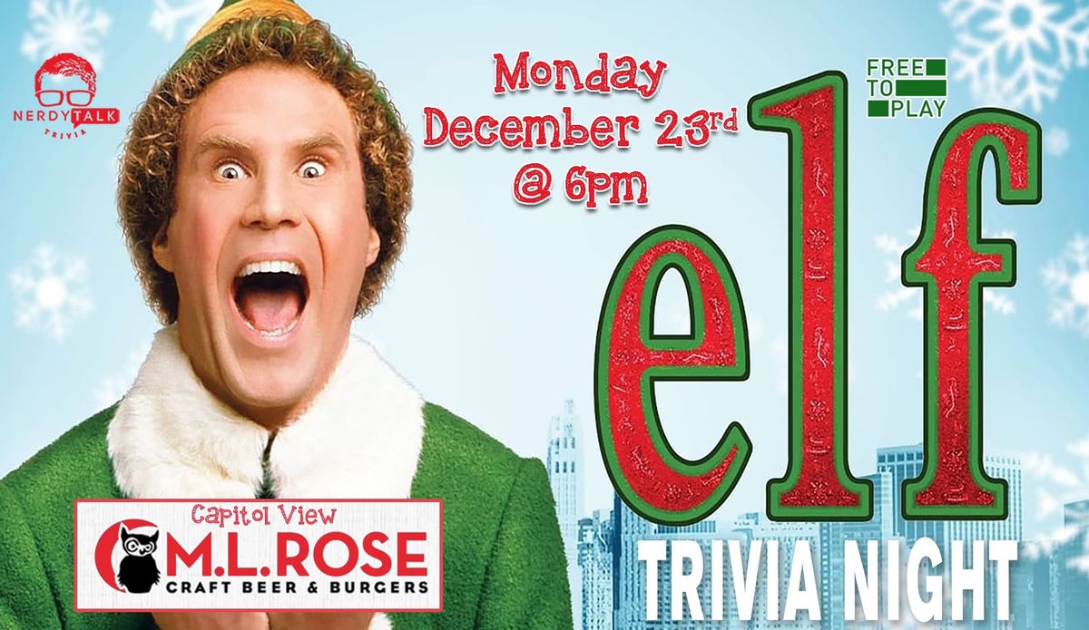 Elf Trivia Night in Nashville! 