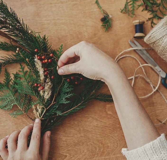 Christmas Wreath Workshop, Afternoon Tea & Sound Bath