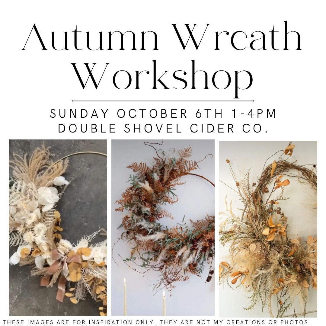 Autumn wreath workshop