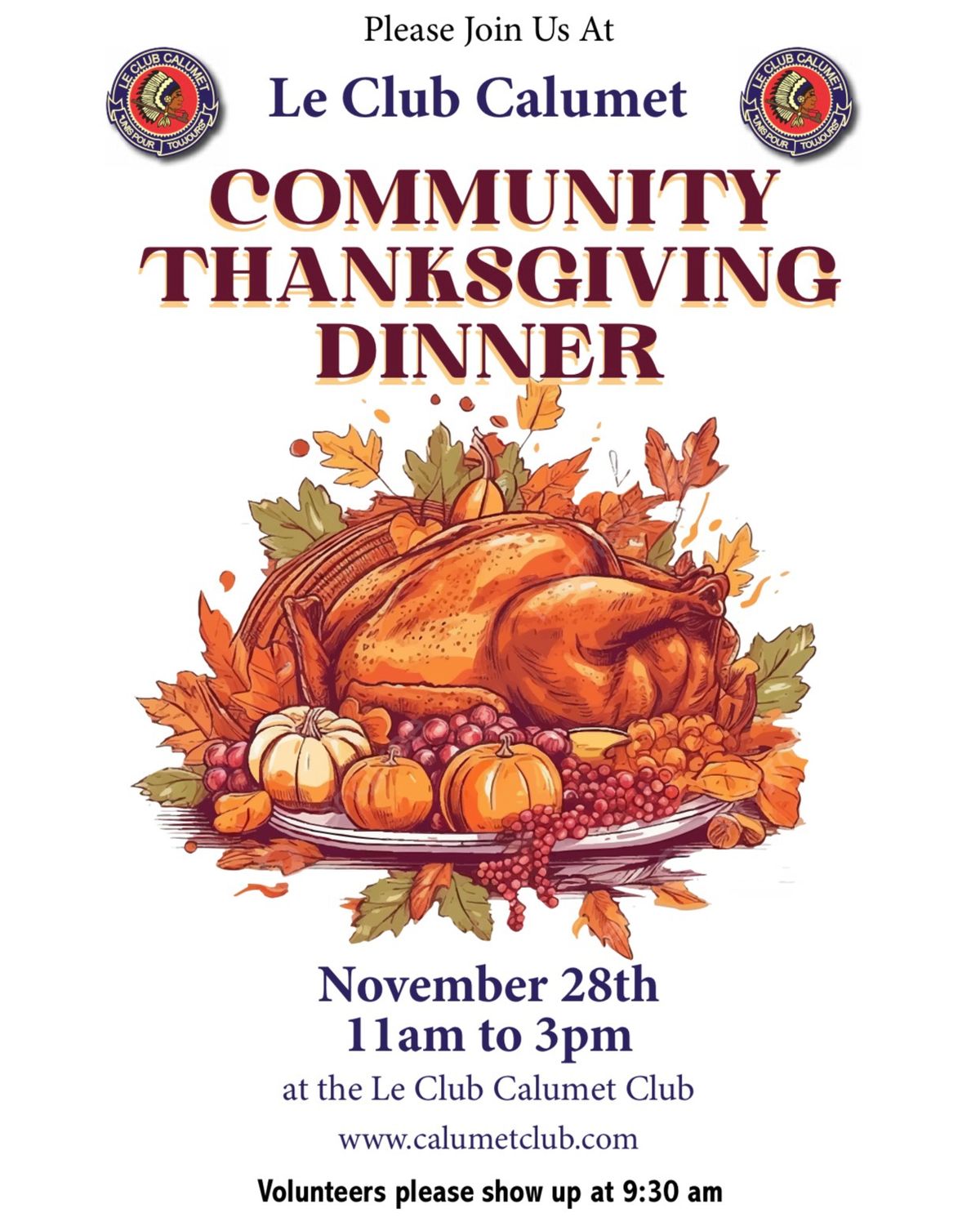 Community Thanksgiving Dinner