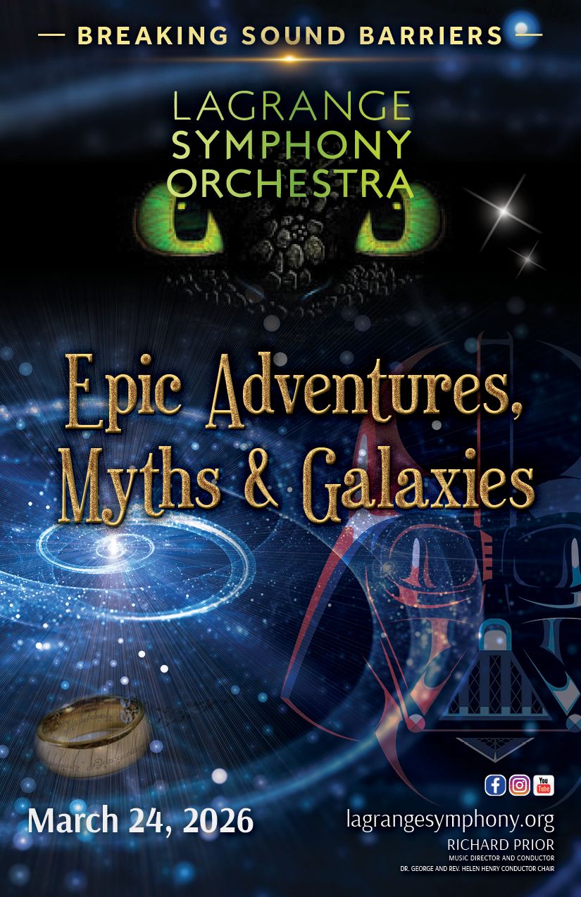 LaGrange Symphony Orchestra: Richard Prior - Epic Adventures  Myths & Galaxies