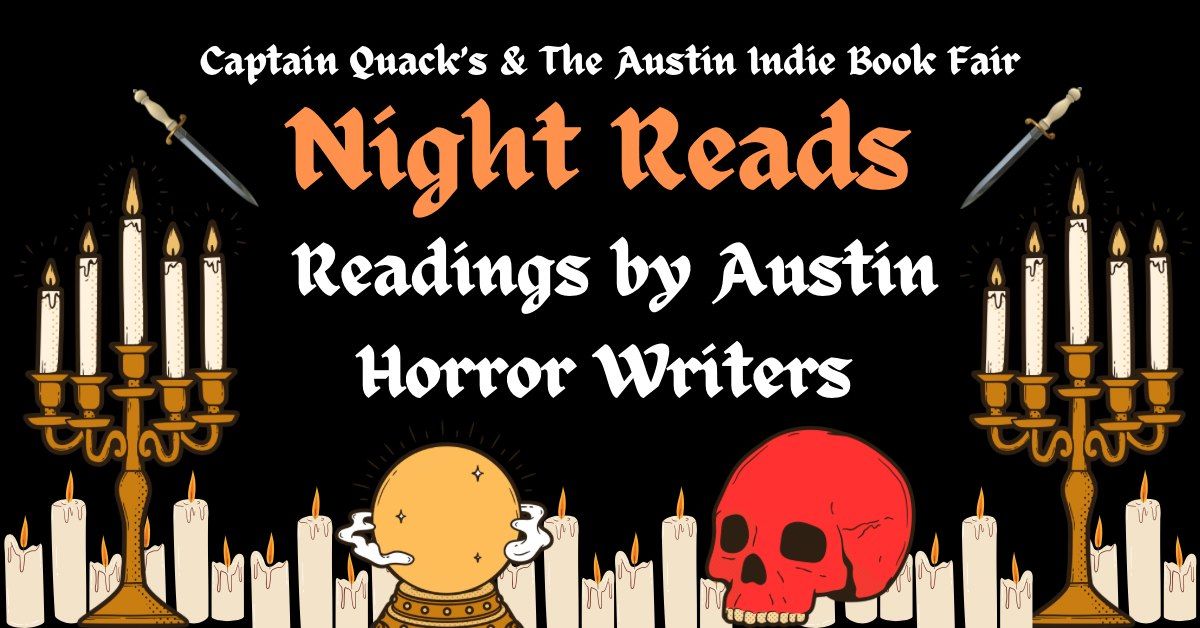 Night Reads: Horror Readings by Austin Writers