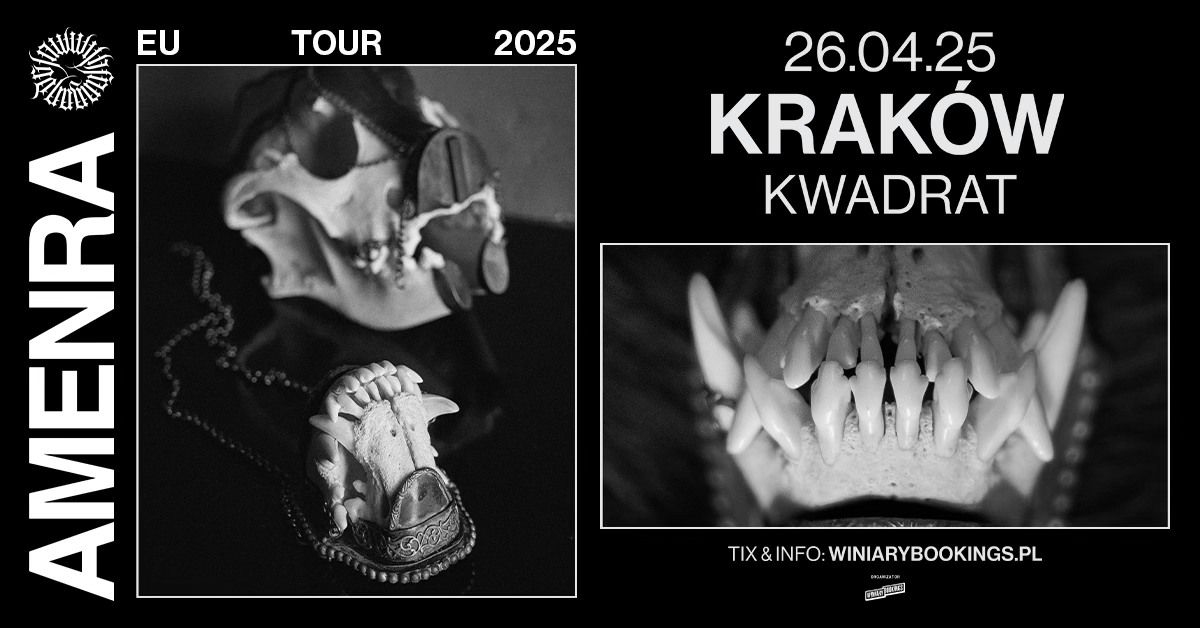 AMENRA \/ 26.04.25 \/ Kwadrat, Krak\u00f3w 