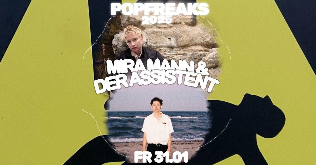 POP FREAKS: Der Assistent & Mira Mann \u25d8 Merlin \u2013 Stuttgart