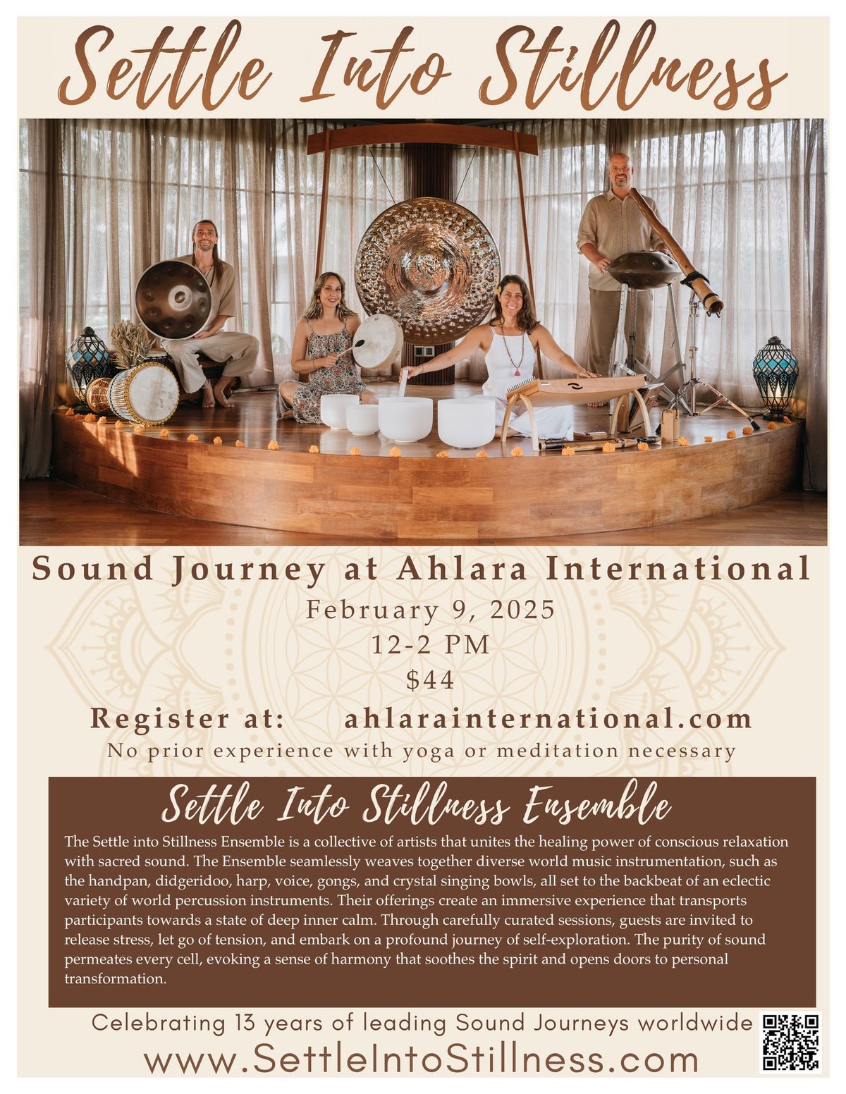 Settle Into Stillness Sound Bath