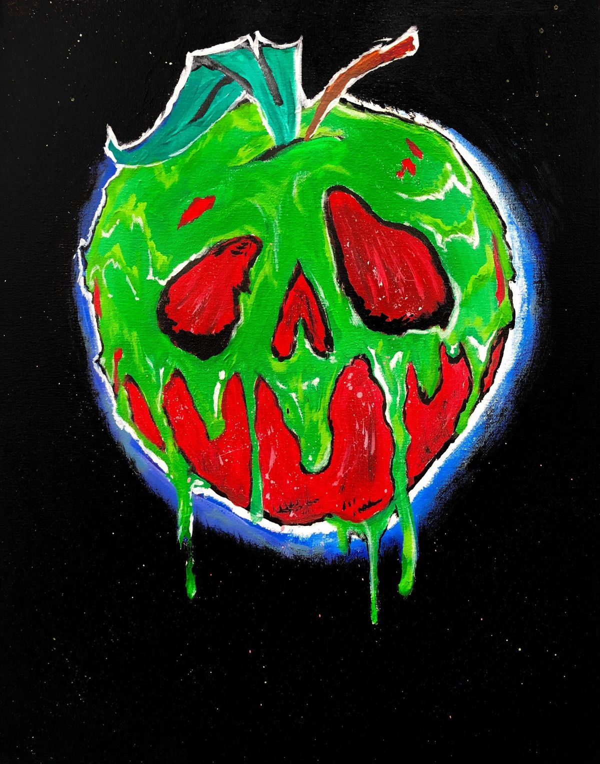 Paint Night! Poison Apple!