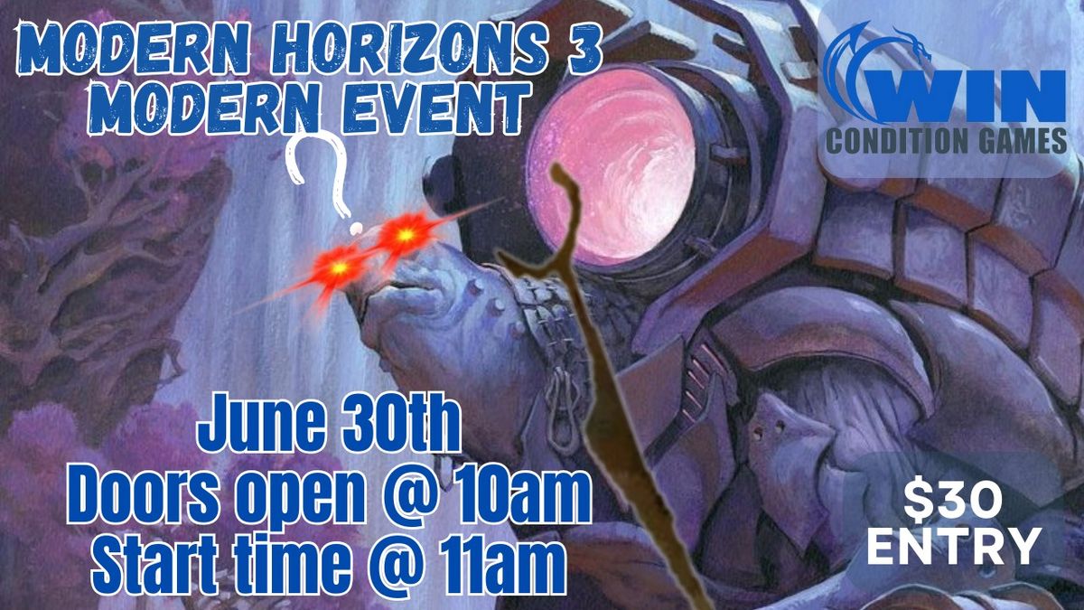 WCG MTG "Modern Horizons 3" Modern Event