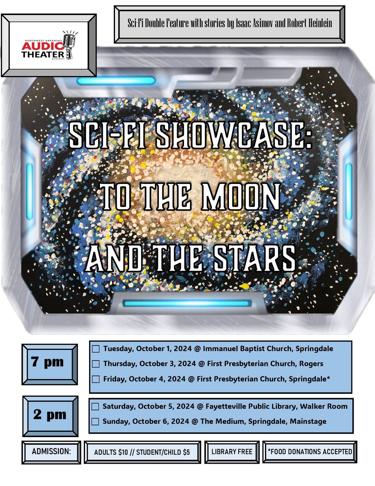 NWAAT Presents: "Sci-Fi Showcase: To The Moon And The Stars