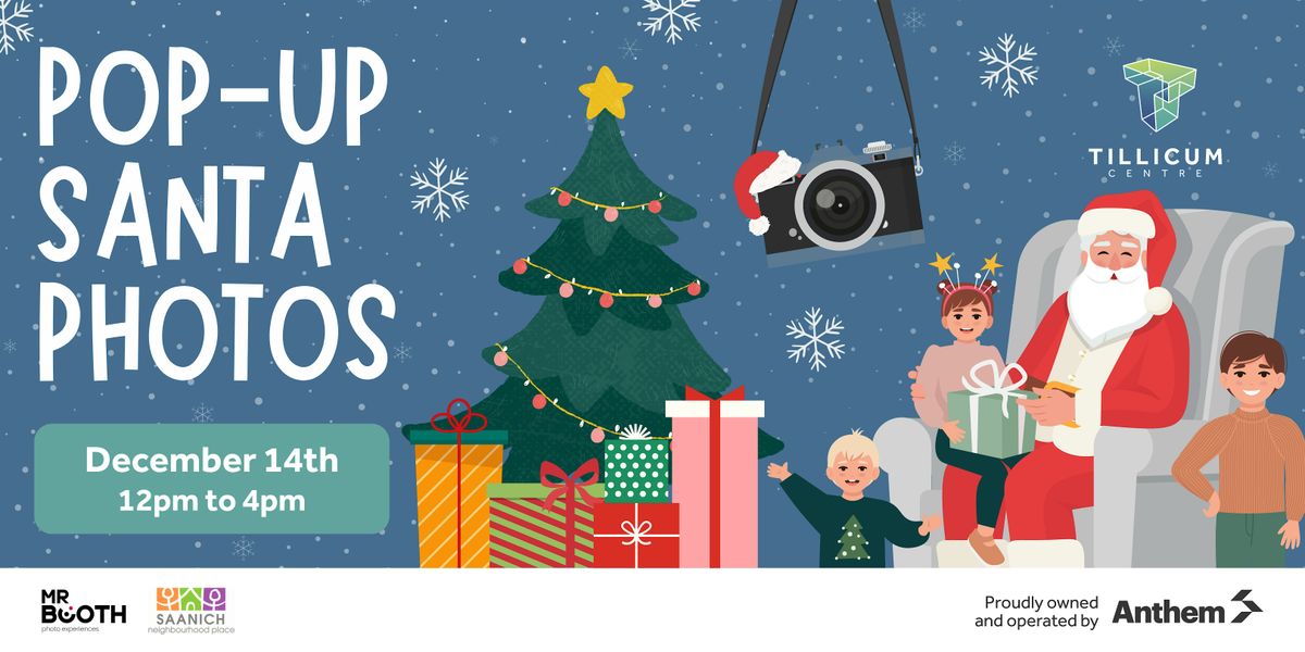 Pop-up Santa photos