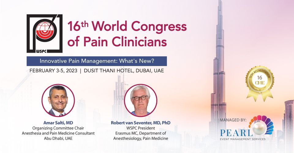 16th World Congress on Pain Clinicians