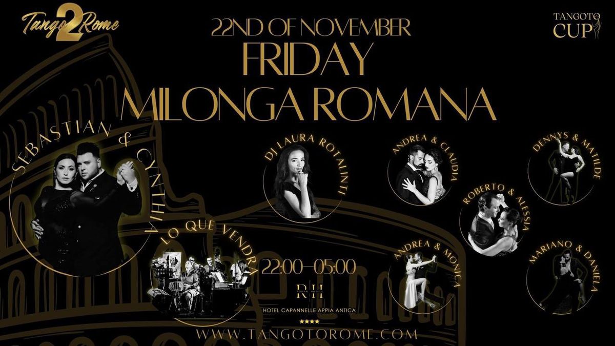 Tango to Rome - Milonga Romana