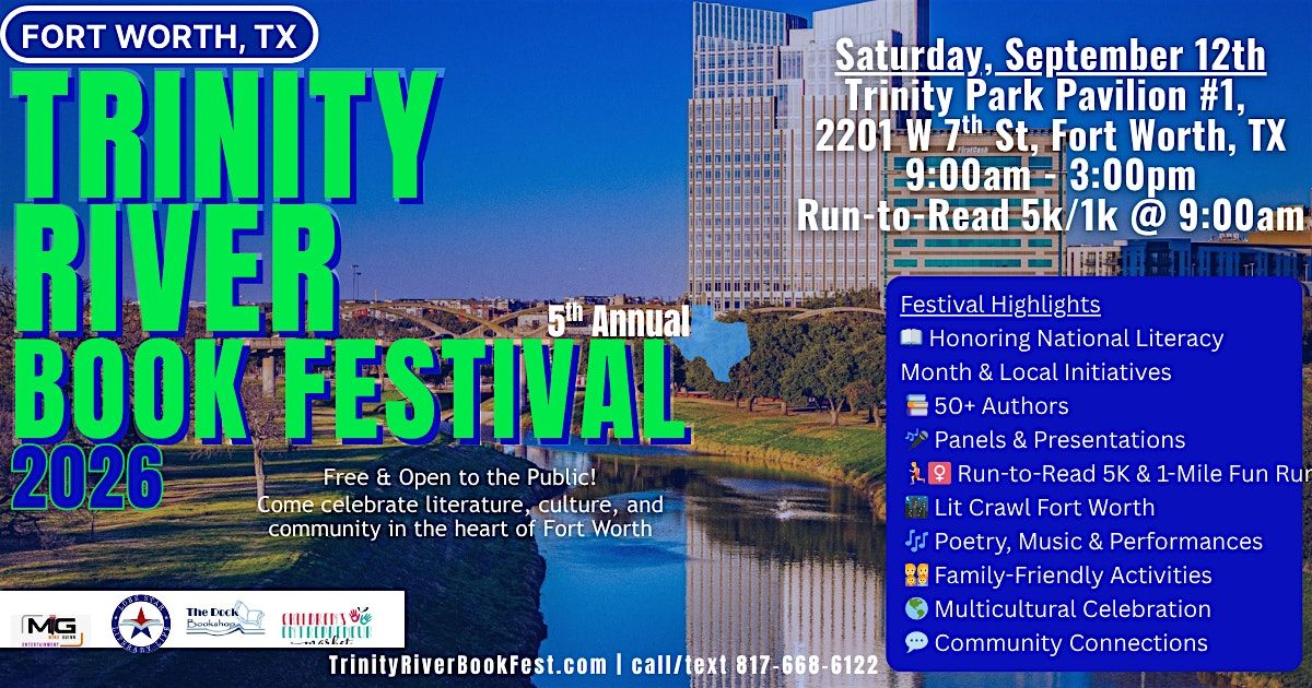 Trinity River Book Festival 2026
