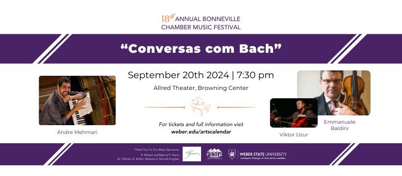 Bonneville Chamber Music Festival - "Conversas com Bach"