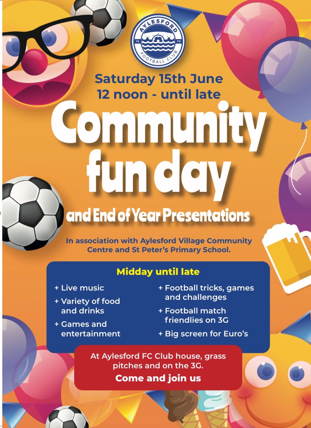 Aylesford FC Community Fun Day