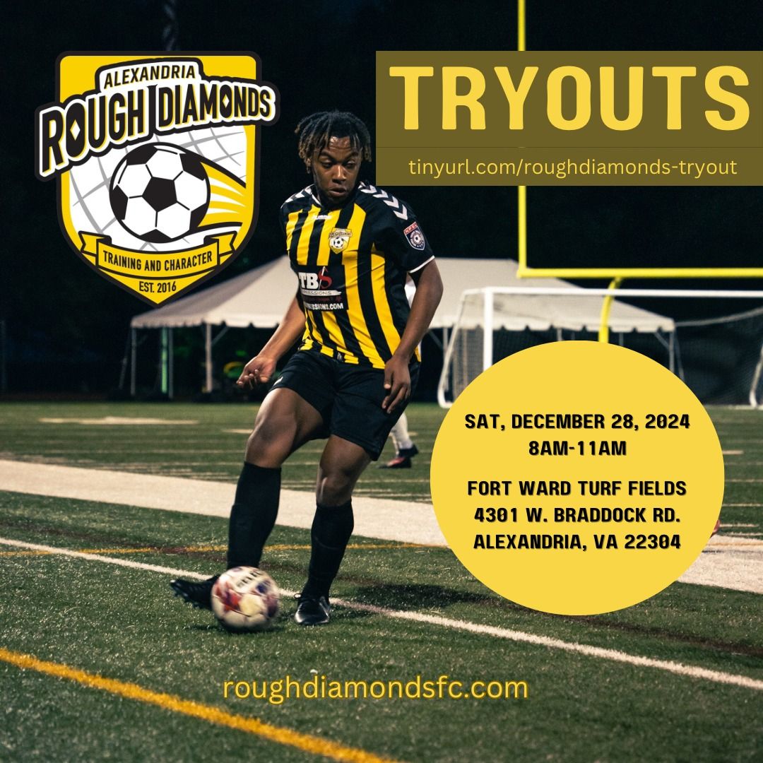 Alexandria Rough Diamonds  tryouts for 2025 NPSL season