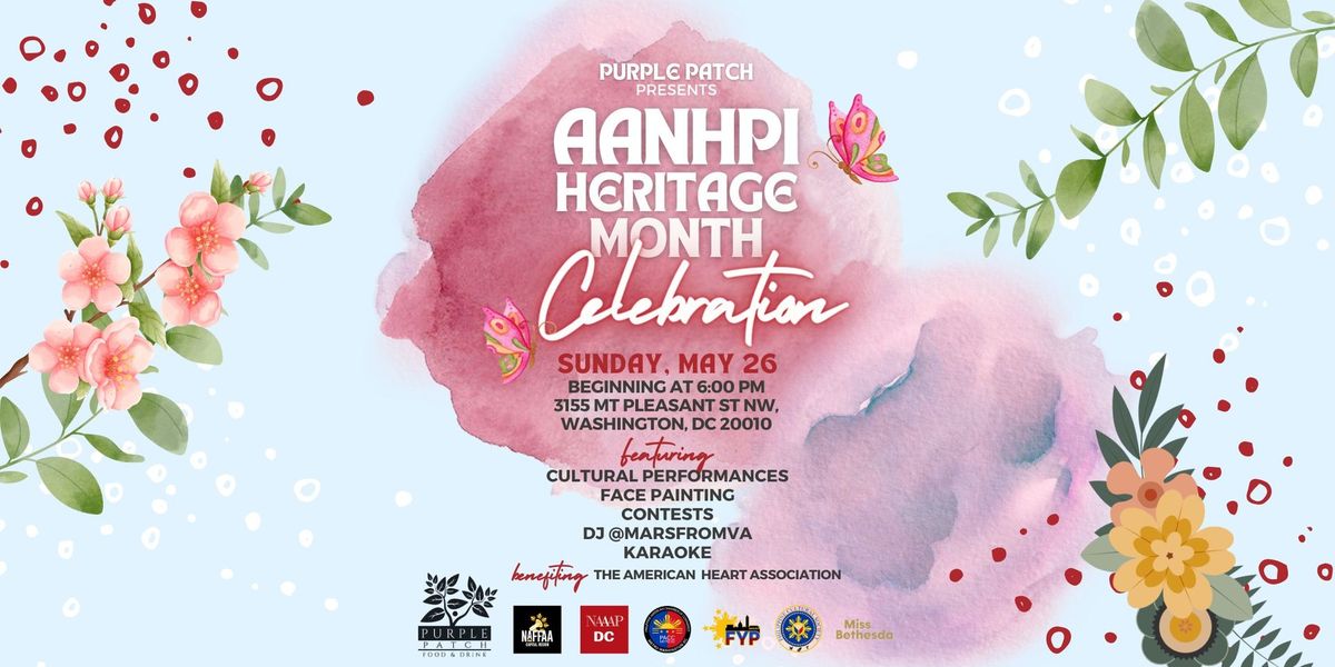 Asian American, Native Hawaiian, and Pacific Islander Heritage Month Celebration at Purple Patch
