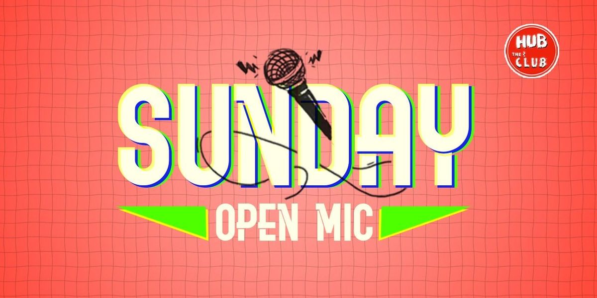 Sunday open mic