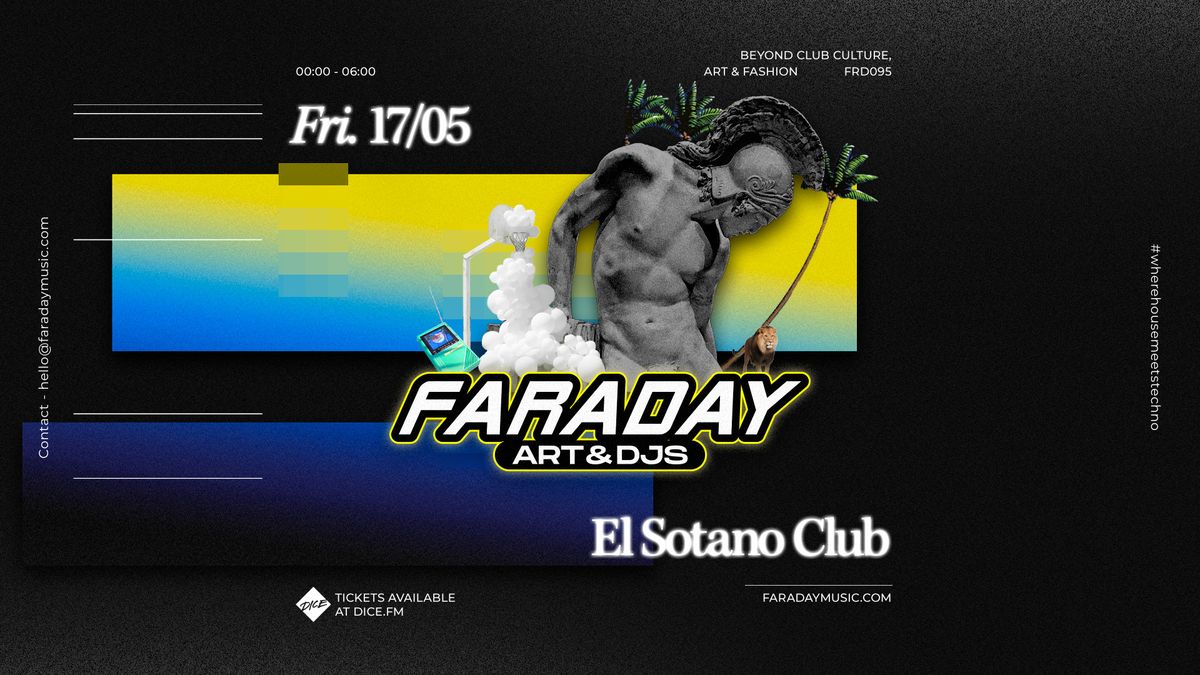 Faraday: Art & DJs @ El Sotano Club