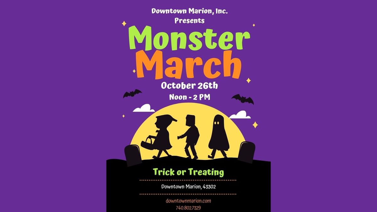 Monster March Trick or Treat