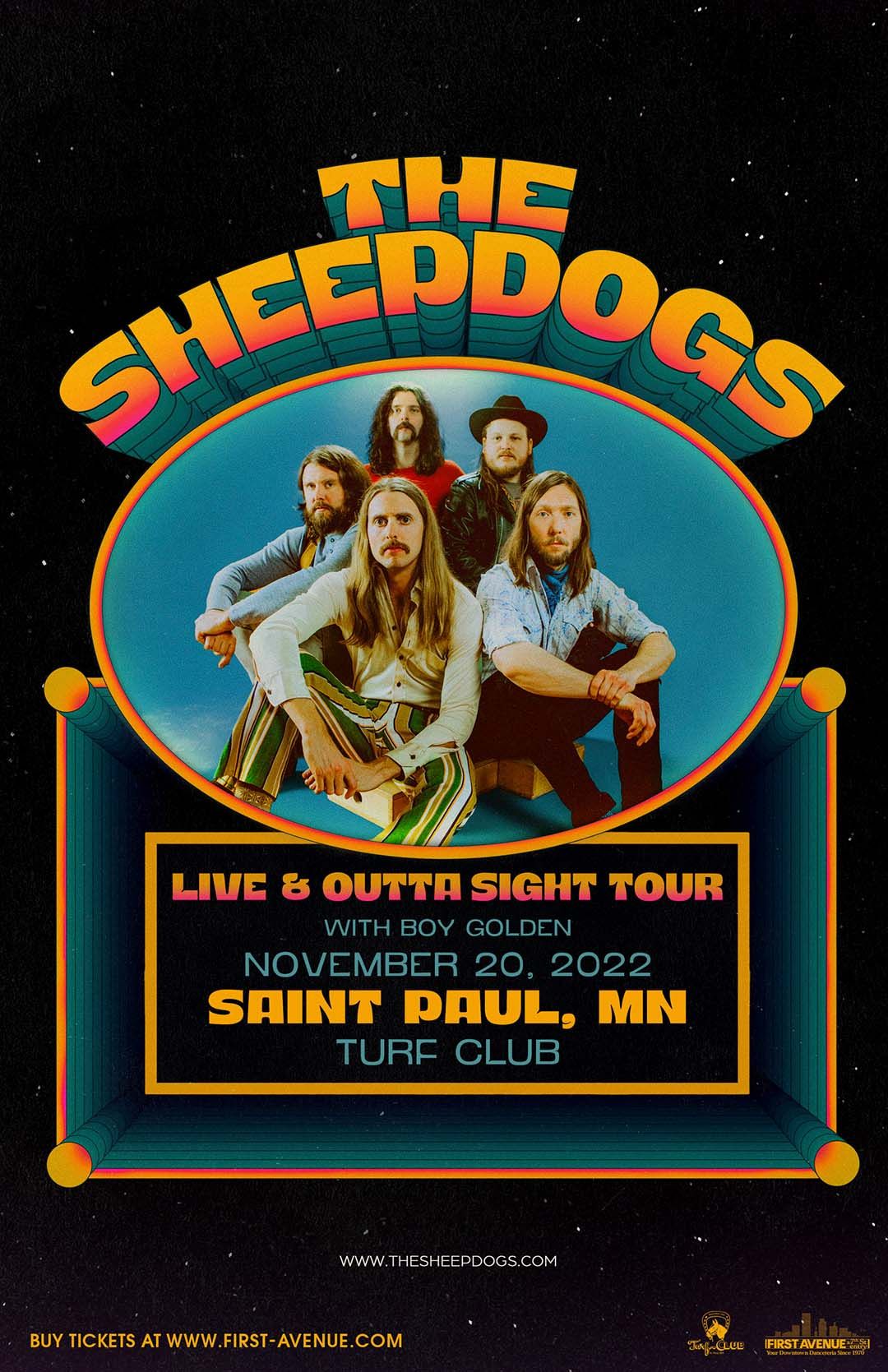 The Sheepdogs at The Venue - Peterborough