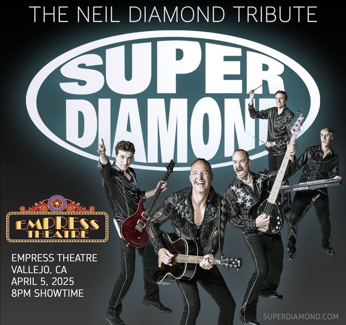 SUPER DIAMOND - The Neil Diamond Tribute in Vallejo