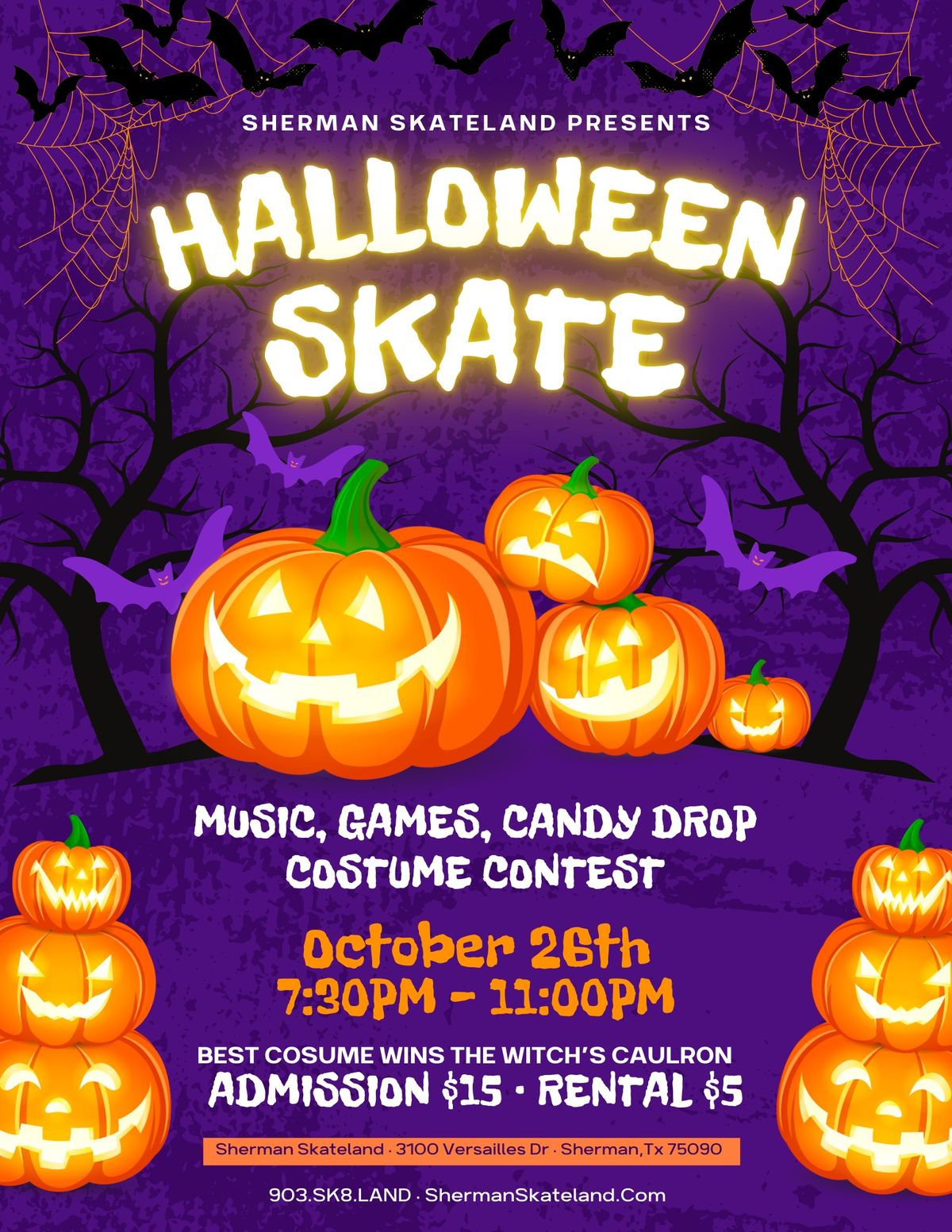 Halloween skate