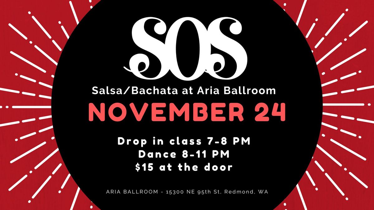 eSOeS - November 24 Salsa\/Bachata at Aria Ballroom