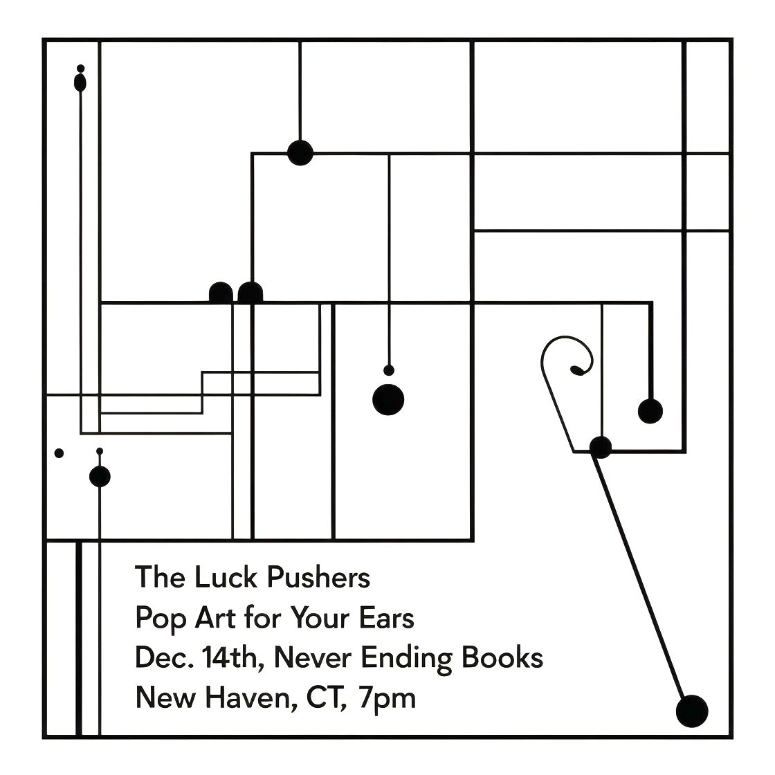 The Luck Pushers LIVE at NeverEnding Books, New Haven