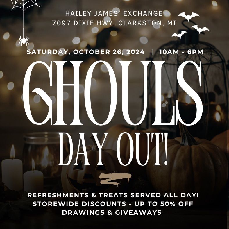 \ud83d\udd78\ufe0f Ghouls Day Out at Hailey James\u2019 Exchange!