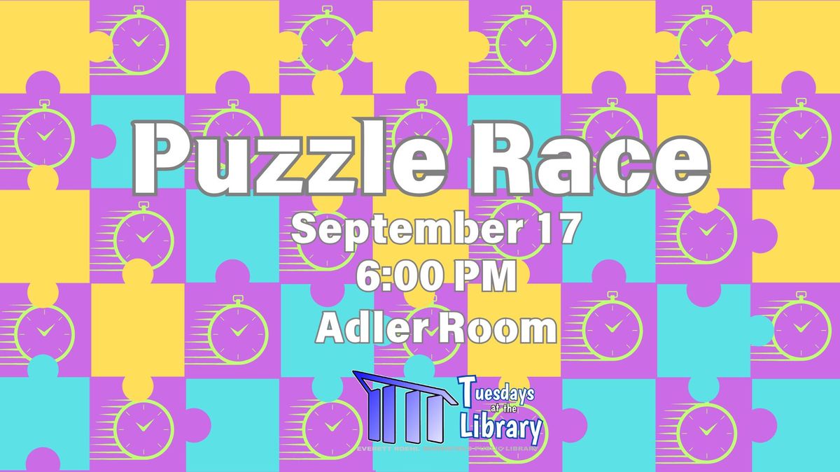 Tuesdays at the Library: Puzzle Race 