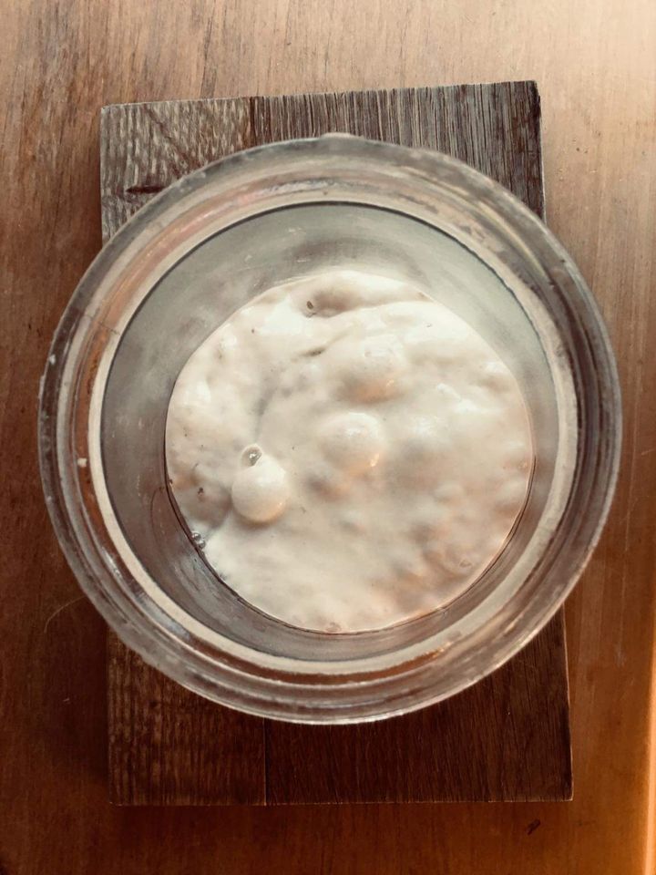 How to care for your sourdough starter and make fougasse&pizza bases