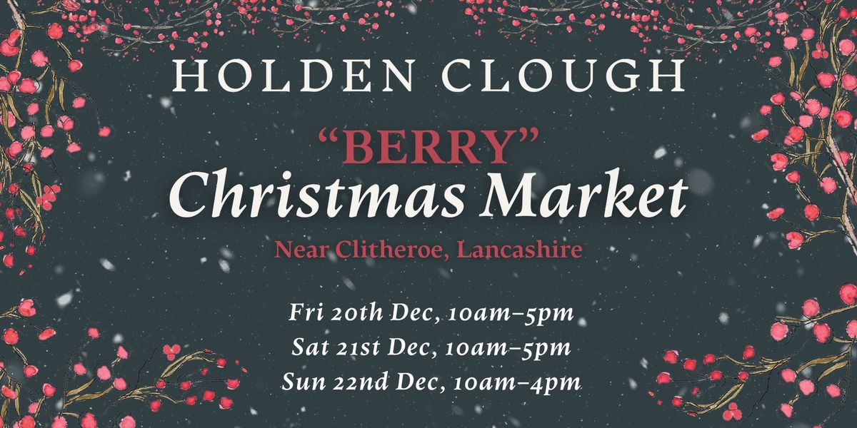 Christmas Artisan Market - 'Berry'