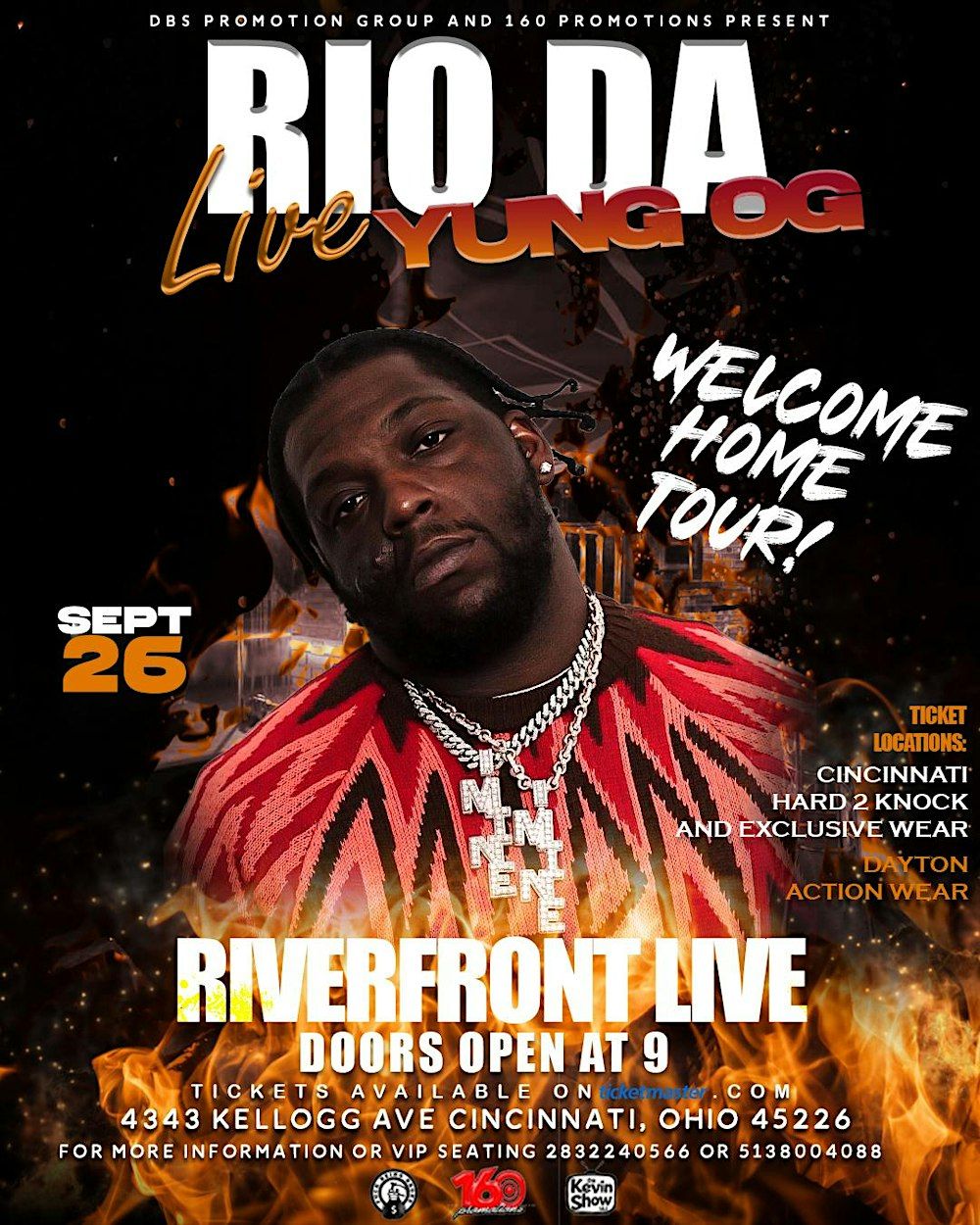 Rio Da Yung Og Welcome Home Tour Cincinnati  Ohio in Cincinnati
