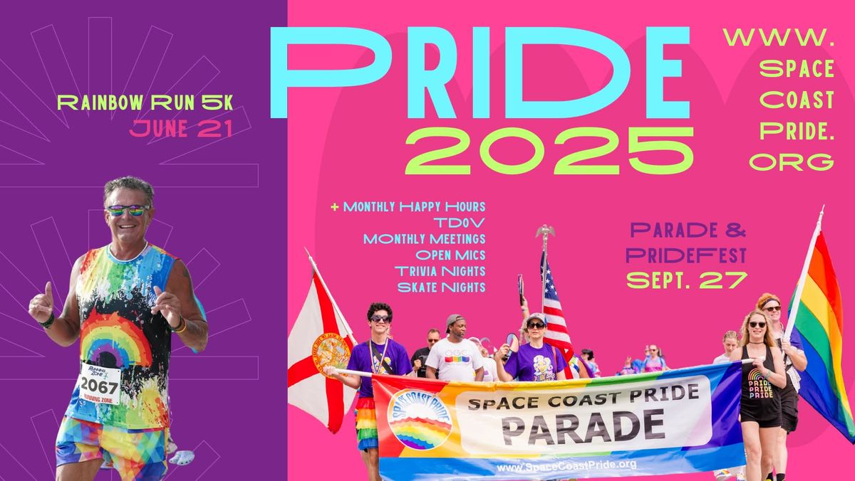 2025 Rainbow Run 5K, Presented by Space Coast Pride