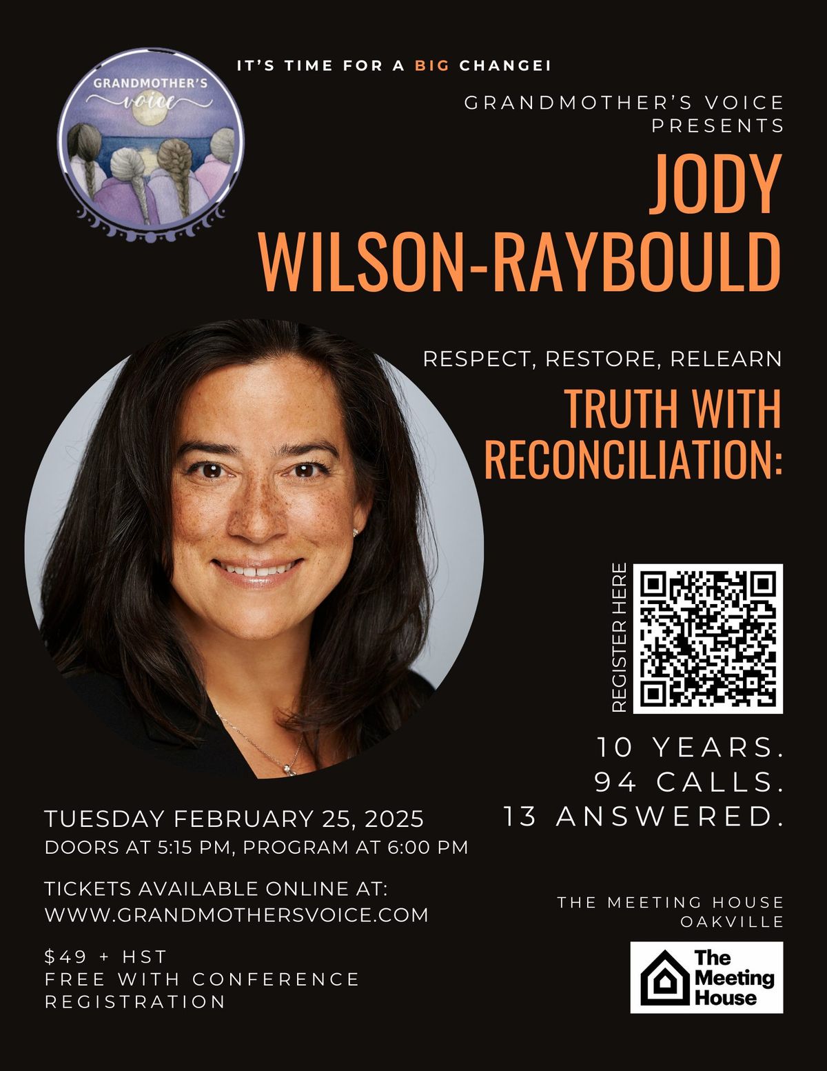 Jody Wilson-Raybould on Truth with Reconciliation