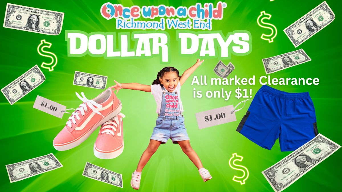 Dollar Days Clearance Event