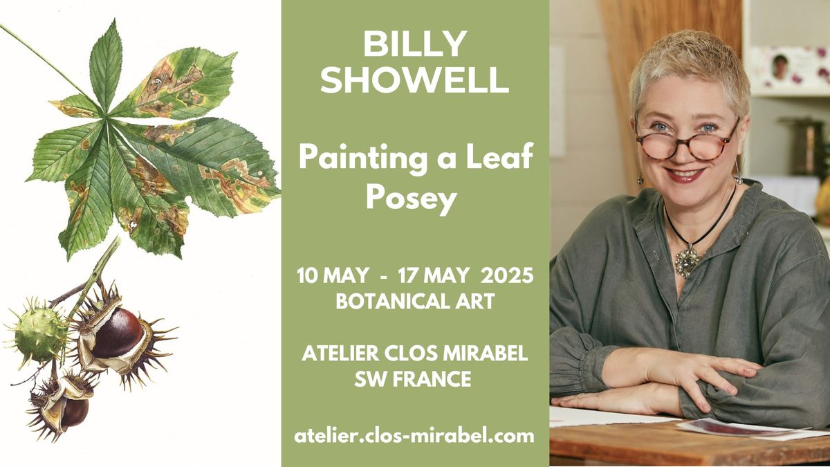 Painting a Leaf Posey with BILLY SHOWELL