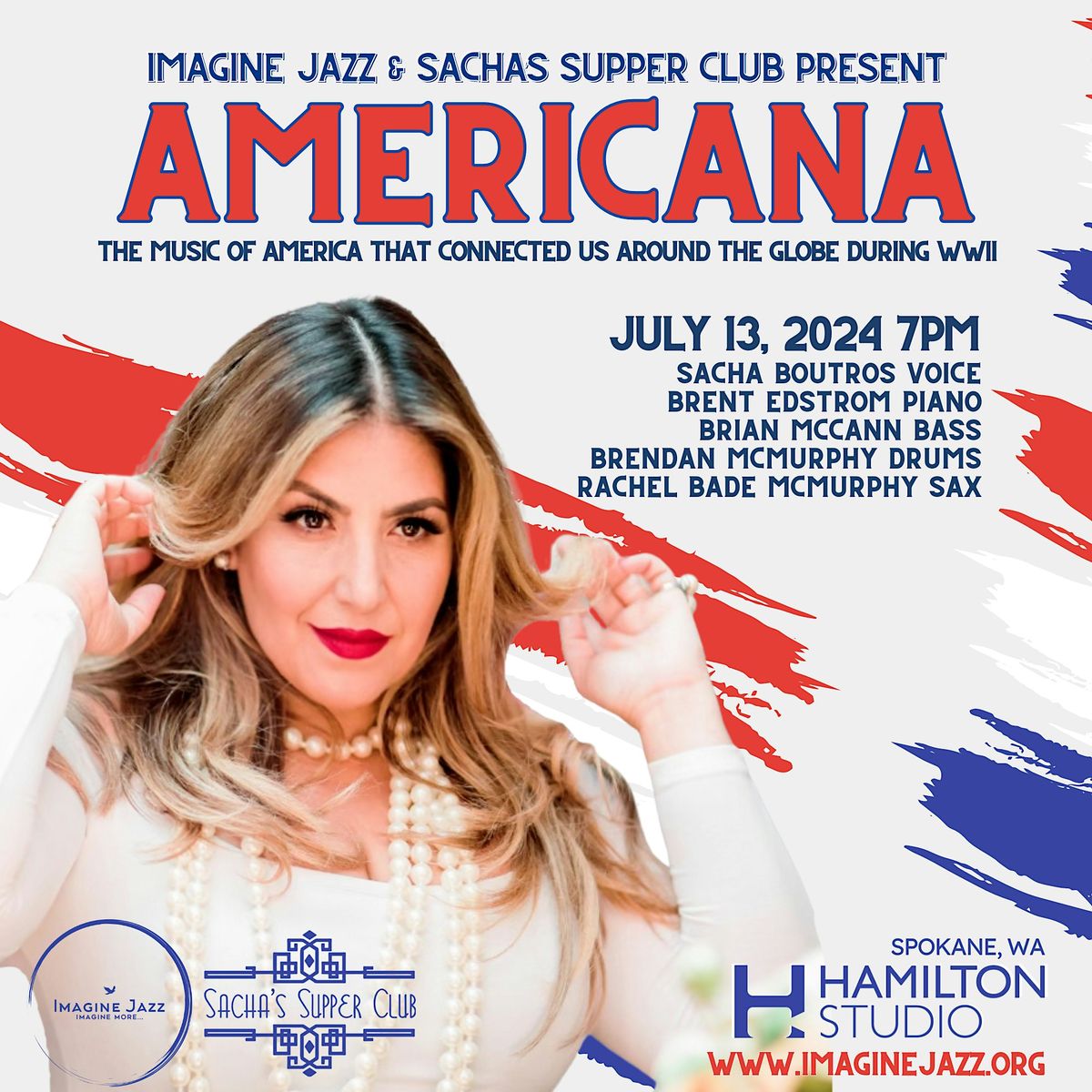 Sacha Boutros Jazz Quartet - Americana, the music of WWII that connected us