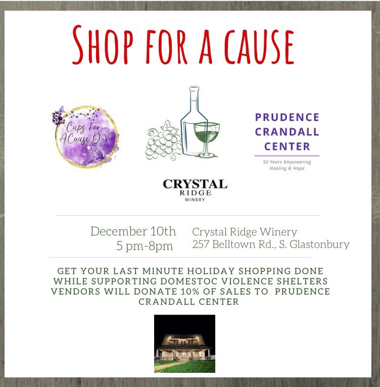 Shop for a Cause at Crystal Ridge Winery 