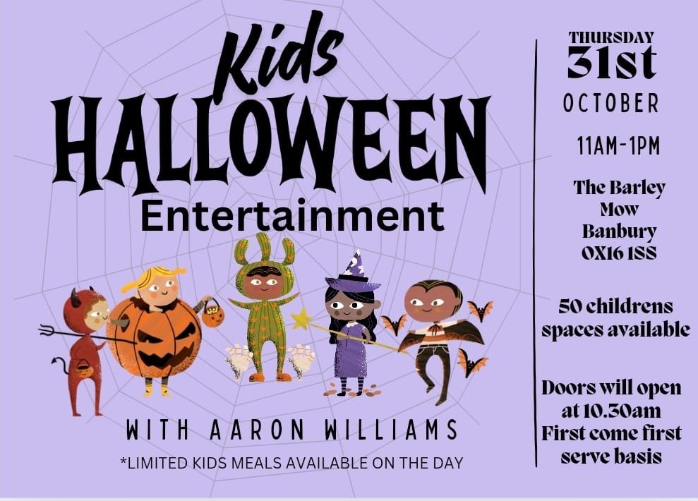 Halloween Fun with Aaron Williams