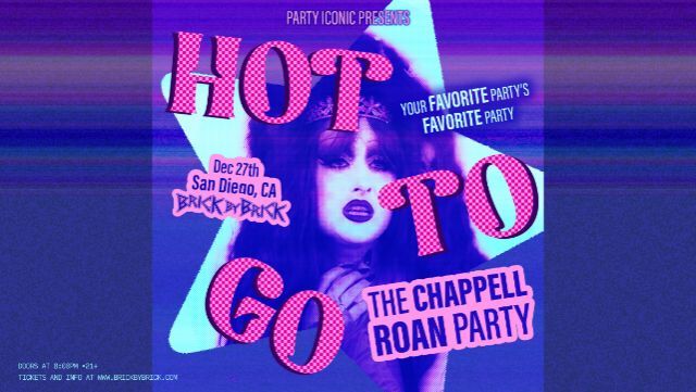 Party Iconic Presents: HOT TO GO at Brick by Brick