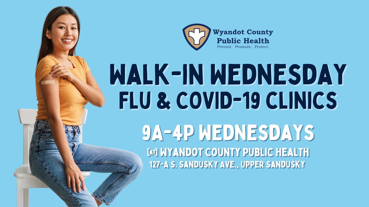 Walk-in Wednesday: Flu & COVID-19 vaccination clinic